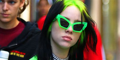 fake neon green prada sunglasses billie eilish|billie eilish girlfriend.